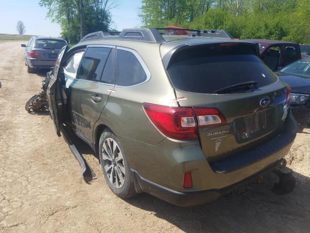 Image 2 of 2015 SUBARU OUTBACK 2.5I LIMITED 2015 with VIN 4S4BSBNC9F3362347