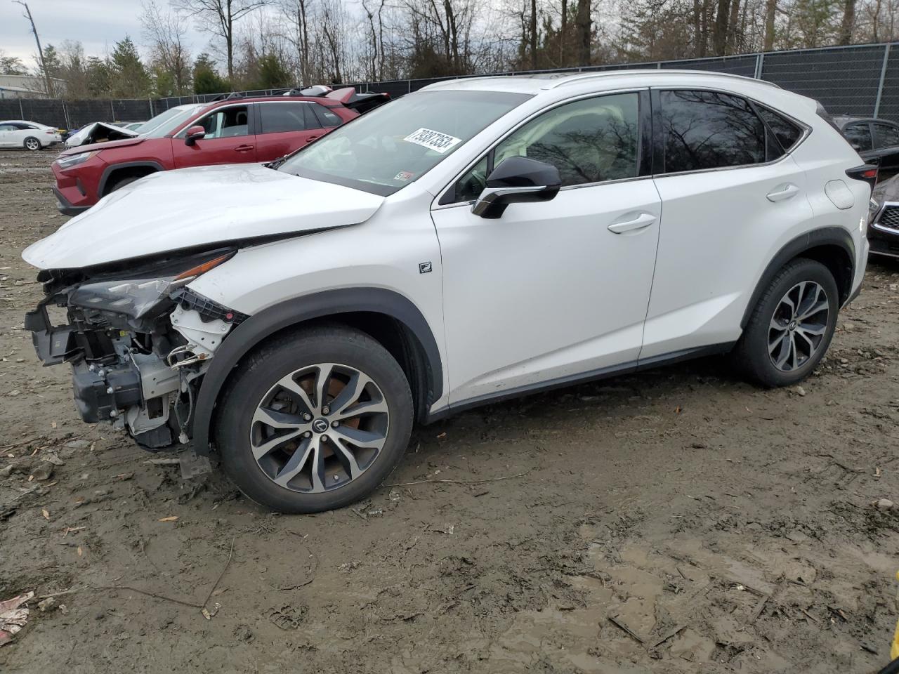 Image 1 of 2017 LEXUS NX 200T BASE 2017 with VIN JTJBARBZXH2097243