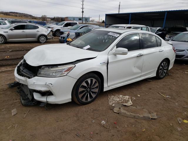Obraz 1 z 2017 HONDA ACCORD TOURING HYBRID 2017 z VIN JHMCR6F77HC028302
