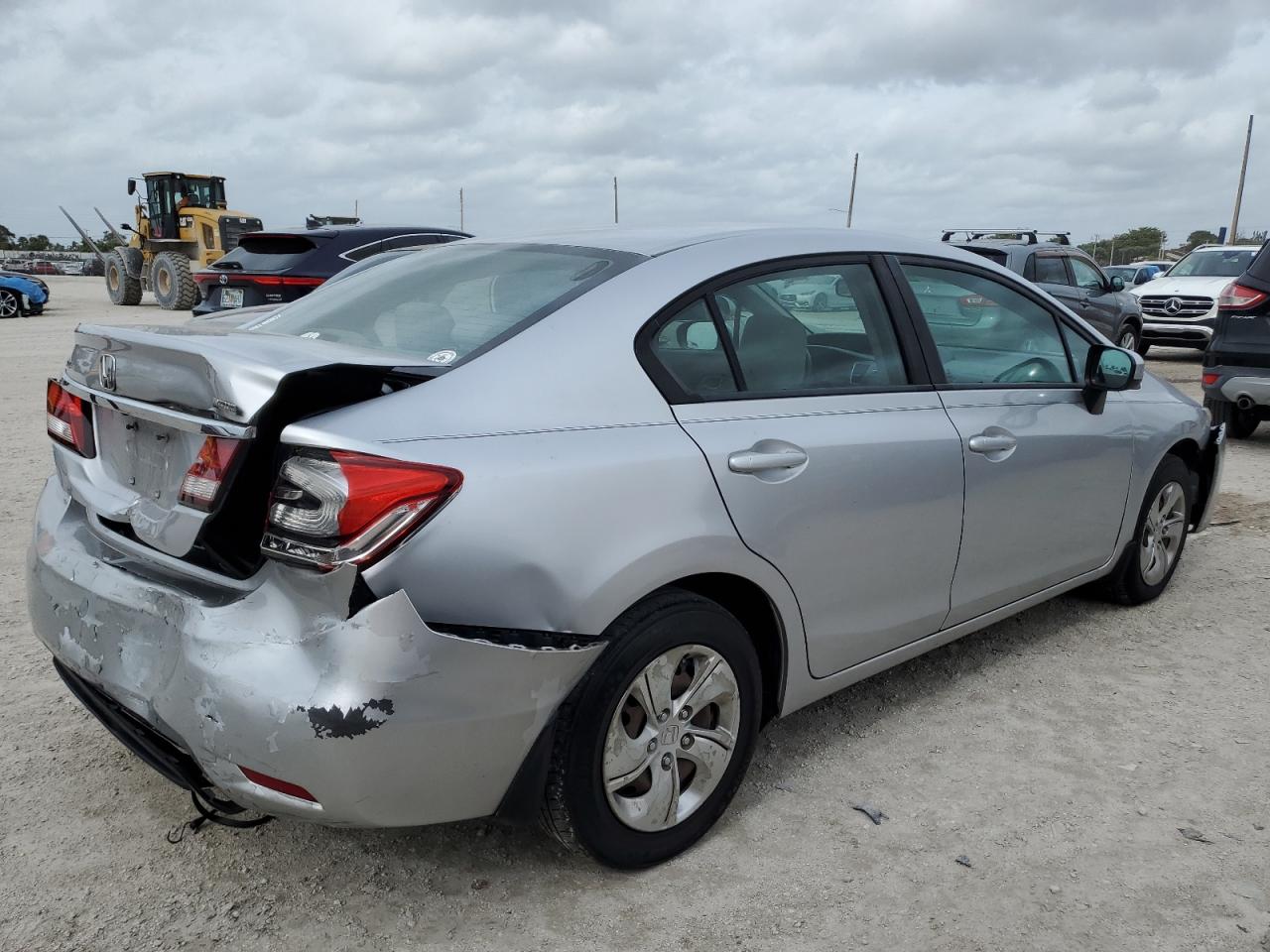 Obraz 3 z 2014 HONDA CIVIC LX 2014 z VIN 19XFB2F59EE012486