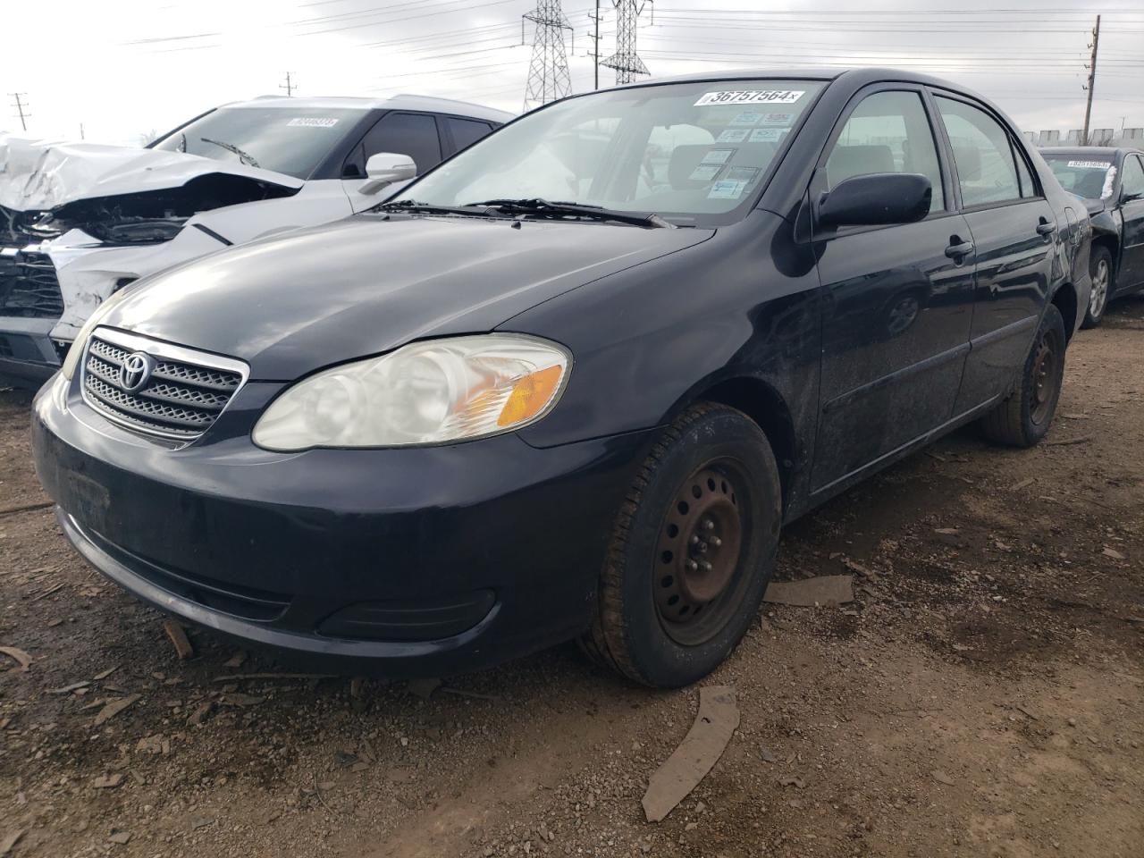 Изображение 1 2007 TOYOTA COROLLA CE 2007 с VIN JTDBR32E470120628
