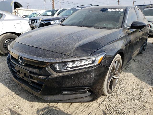 Image 1 of 2018 HONDA ACCORD SPORT 2018 with VIN 1HGCV1F35JA077904