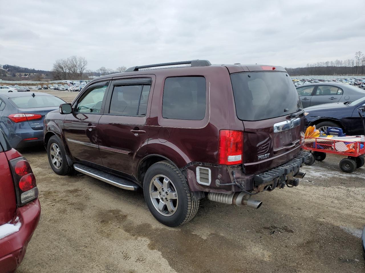 Obraz 2 z 2010 HONDA PILOT TOURING 2010 z VIN 5FNYF4H90AB004127