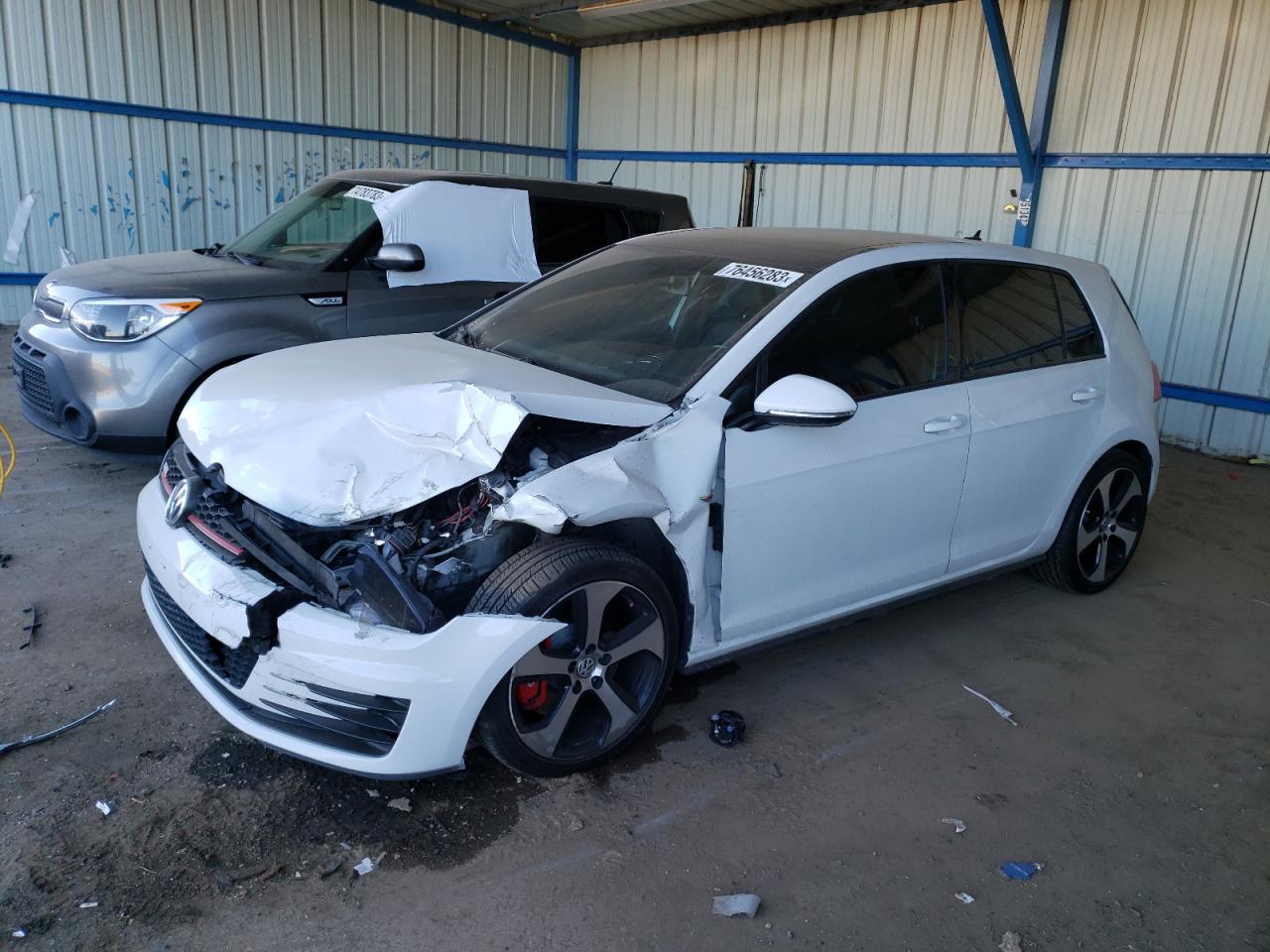 Image 1 of 2016 VOLKSWAGEN GTI S/SE 2016 with VIN 3VW547AU3GM069600