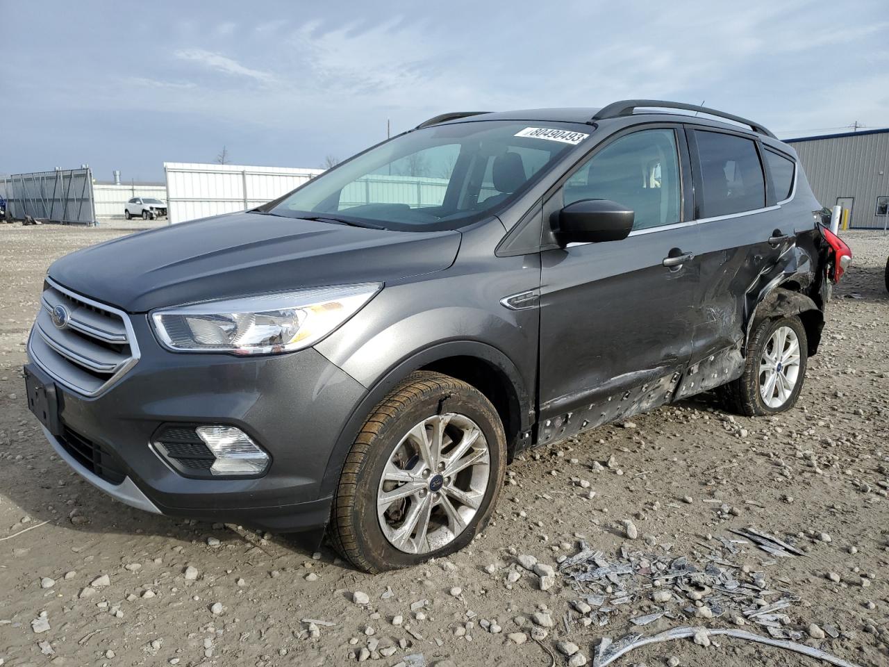 Image 1 of 2018 FORD ESCAPE SE 2018 with VIN 1FMCU9G9XJUC41449