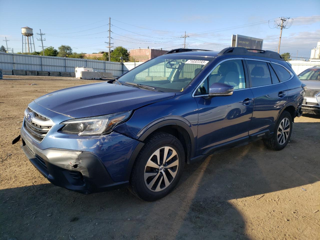 Image 1 of 2021 SUBARU OUTBACK PREMIUM 2021 with VIN 4S4BTACC1M3137069