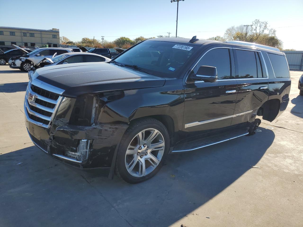 Image 1 of 2018 CADILLAC ESCALADE LUXURY 2018 with VIN 1GYS4BKJ3JR267154