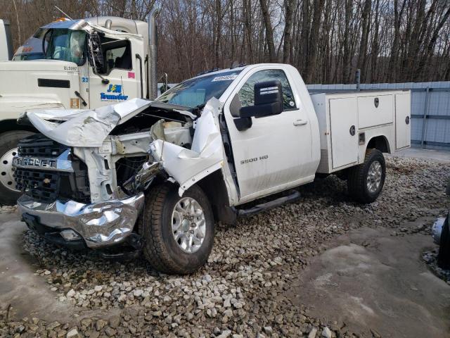 Image 1 of 2022 CHEVROLET SILVERADO K3500 LT 2022 with VIN 1GC3YTE74NF148086