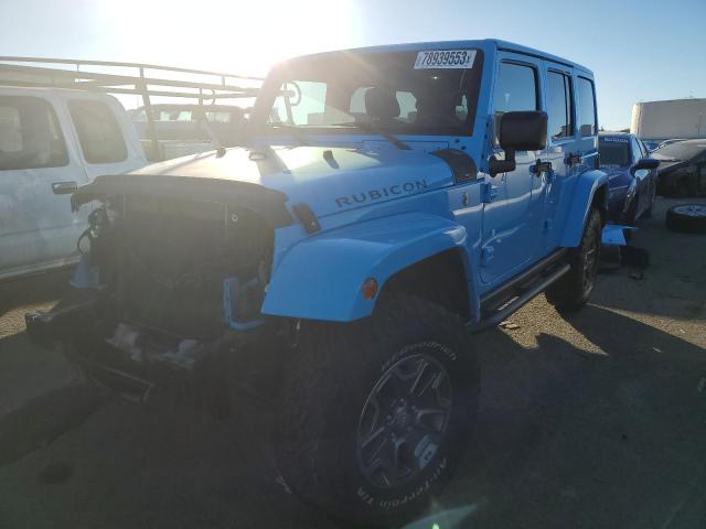 Image 1 of 2017 JEEP WRANGLER UNLIMITED RUBICON 2017 with VIN 1C4HJWFG1HL675499