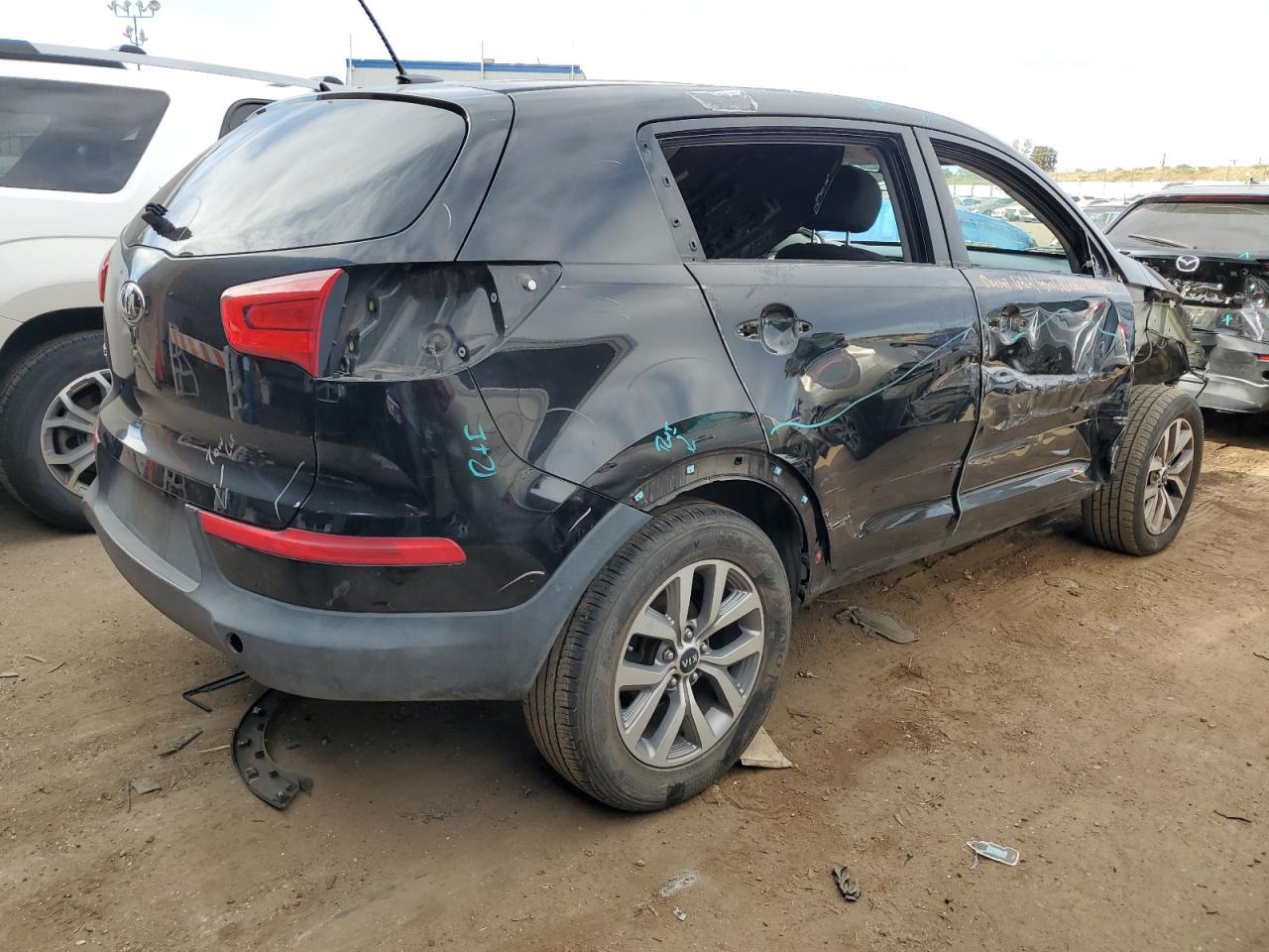 Изображение 3 2015 KIA SPORTAGE LX 2015 с VIN KNDPB3AC9F7793592