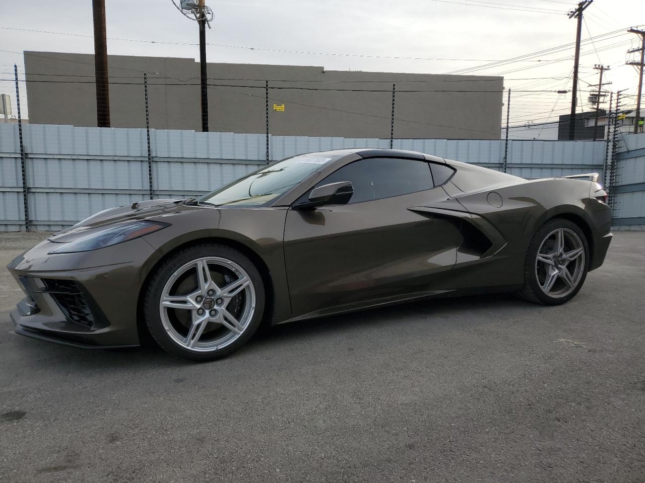 Изображение 1 2021 CHEVROLET CORVETTE STINGRAY 3LT 2021 с VIN 1G1YC2D48M5100884