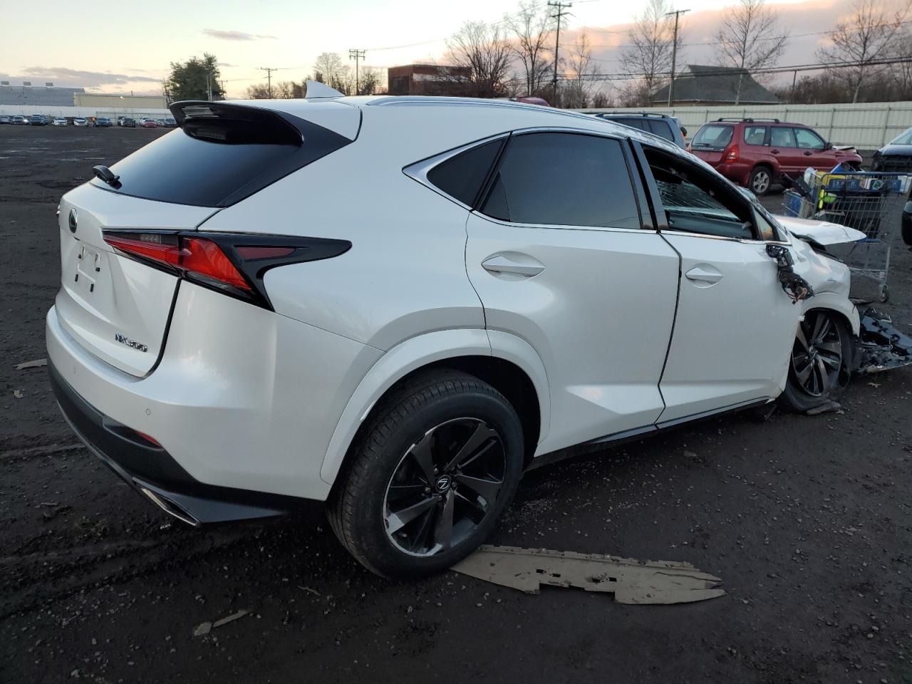 Image 3 of 2020 LEXUS NX 300 2020 with VIN JTJGARDZ1L2227292