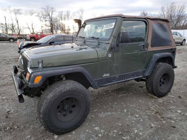 Image 1 of 2006 JEEP WRANGLER X 2006 with VIN 1J4FA39S36P756414