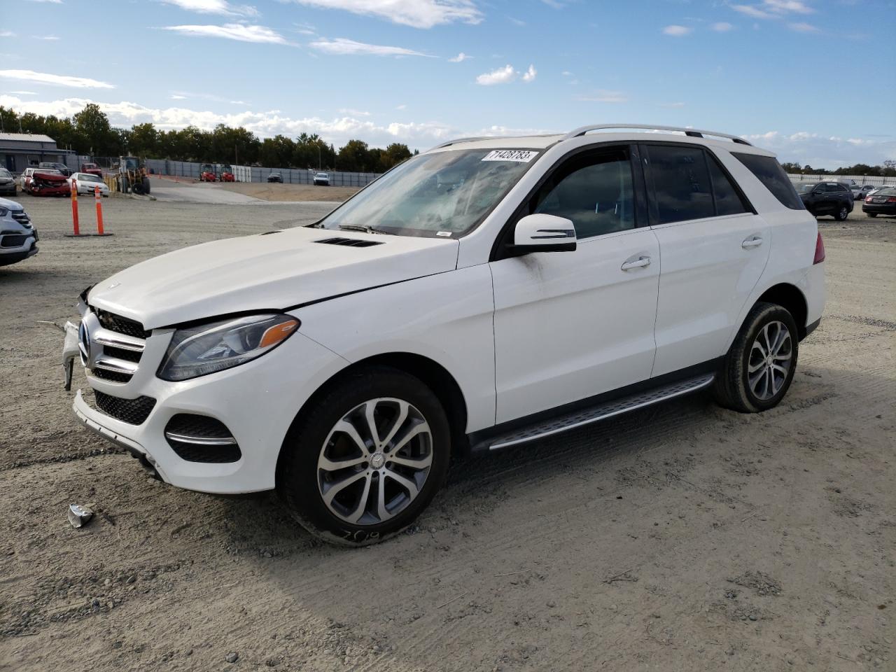 Image 1 of 2016 MERCEDES-BENZ GLE 350 4MATIC 2016 with VIN 4JGDA5HB8GA667092