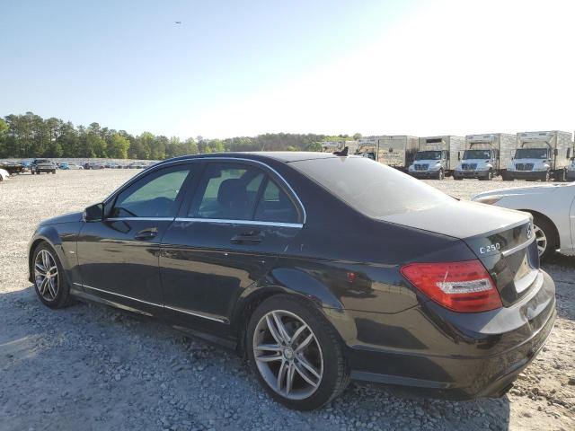 Image 2 of 2012 MERCEDES-BENZ C 250 2012 with VIN WDDGF4HB5CA632409