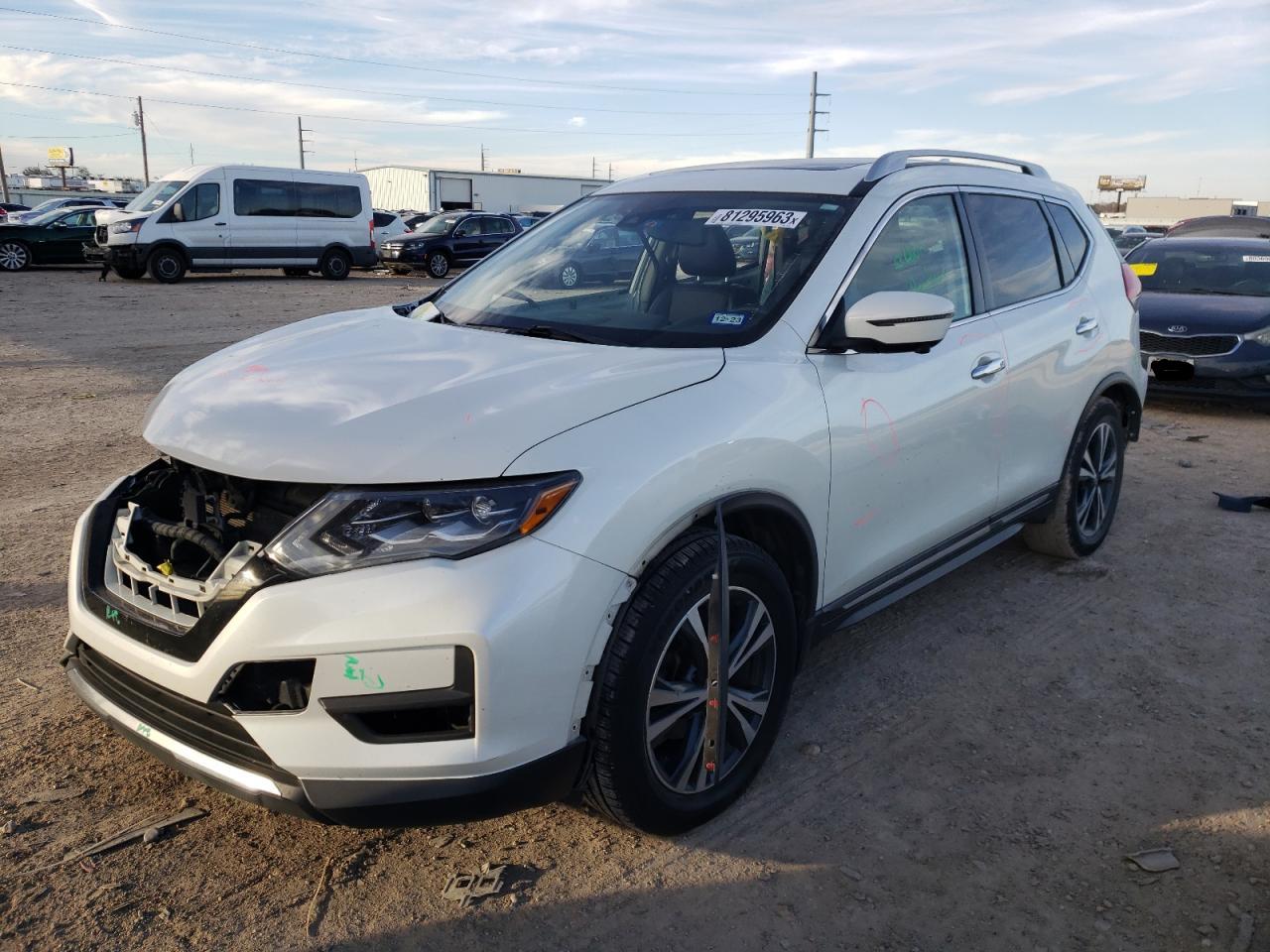 Image 1 of 2017 NISSAN ROGUE S 2017 with VIN 5N1AT2MT4HC751376