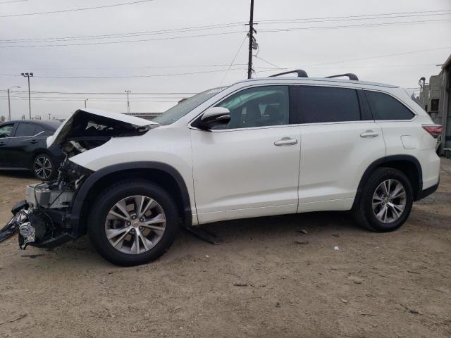 Obraz 1 z 2014 TOYOTA HIGHLANDER XLE 2014 z VIN 5TDKKRFH2ES023417