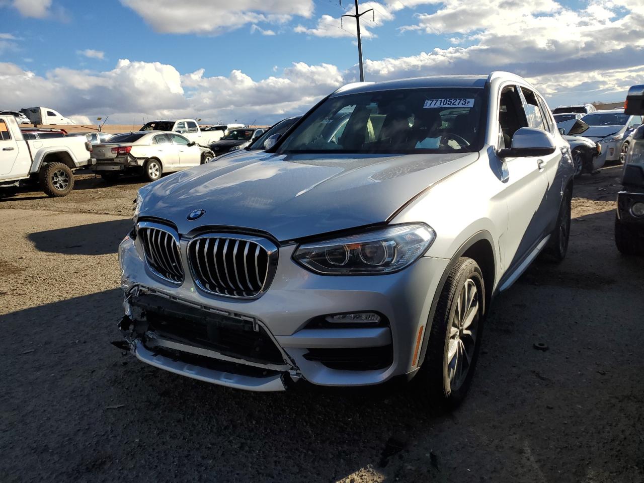 Image 1 of 2019 BMW X3 XDRIVE30I 2019 with VIN 5UXTR9C58KLP82840