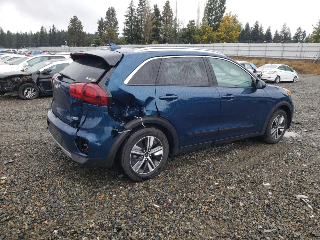 Image 3 of 2022 KIA NIRO LX 2022 with VIN KNDCB3LC3N5546445