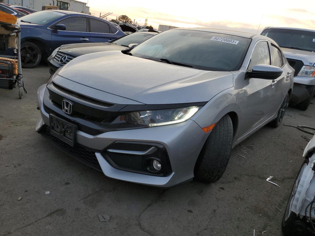 Obraz 1 z 2020 HONDA CIVIC EX 2020 z VIN SHHFK7H65LU415891