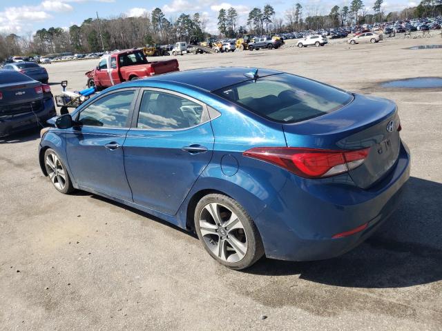 Image 2 of 2014 HYUNDAI ELANTRA SE 2014 with VIN KMHDH4AH8EU051117