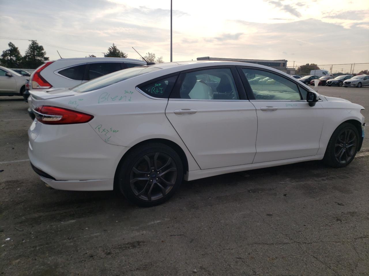 Image 3 of 2018 FORD FUSION S 2018 with VIN 3FA6P0G7XJR135356