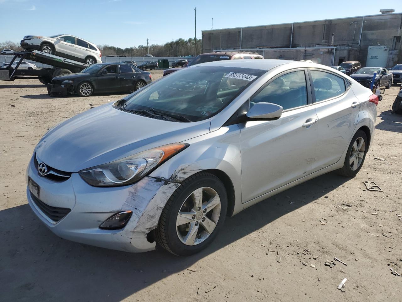 Image 1 of 2013 HYUNDAI ELANTRA GLS 2013 with VIN 5NPDH4AE2DH332204