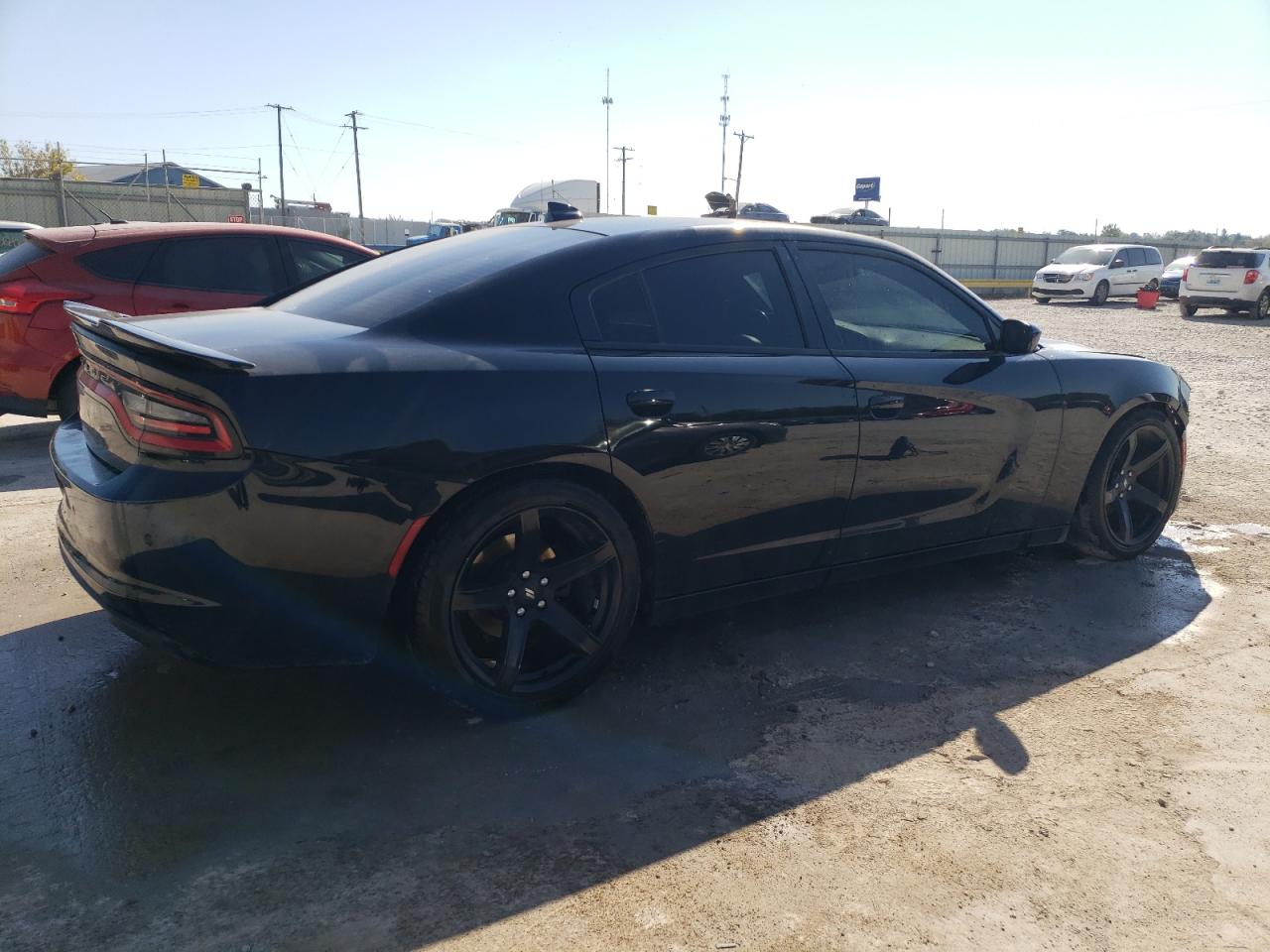 Image 3 of 2017 DODGE CHARGER SXT 2017 with VIN 2C3CDXHG7HH593461
