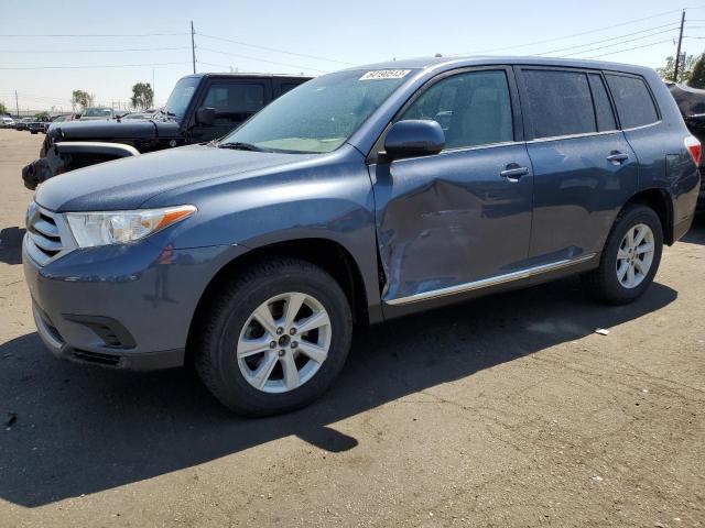 Изображение 1 2013 TOYOTA HIGHLANDER BASE 2013 с VIN 5TDBK3EH0DS179758