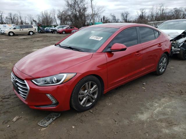 Image 1 of 2018 HYUNDAI ELANTRA SEL 2018 with VIN 5NPD84LF0JH400405