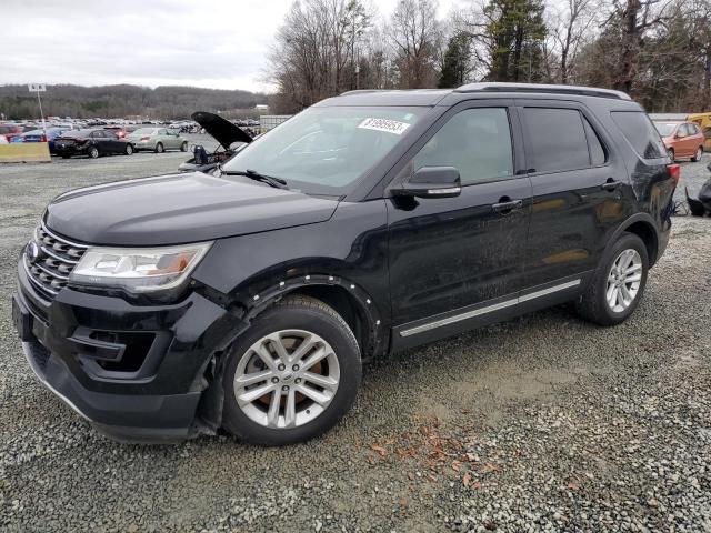 Image 1 of 2017 FORD EXPLORER XLT 2017 with VIN 1FM5K7DH1HGD36540