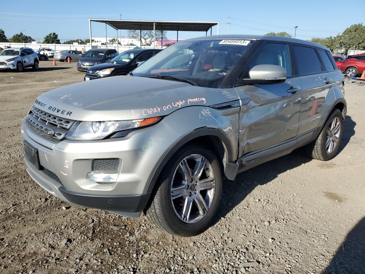 Изображение 1 2013 LAND ROVER RANGE ROVER EVOQUE PURE PLUS 2013 с VIN SALVP2BG8DH847419