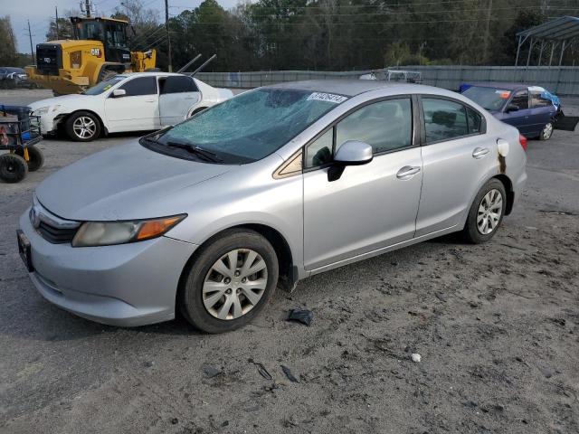 Image 1 of 2012 HONDA CIVIC LX 2012 with VIN 2HGFB2F59CH334175