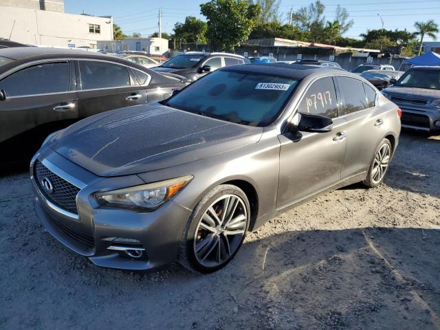 Image 1 of 2016 INFINITI Q50 BASE 2016 with VIN JN1CV7AP4GM203742