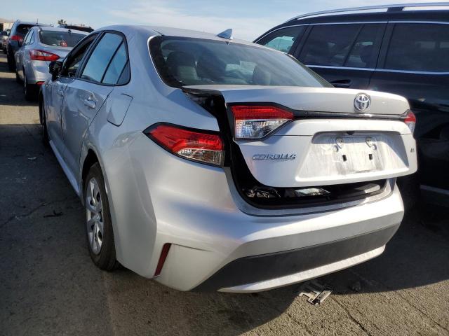 Image 2 of 2021 TOYOTA COROLLA LE 2021 with VIN 5YFEPMAE5MP227635