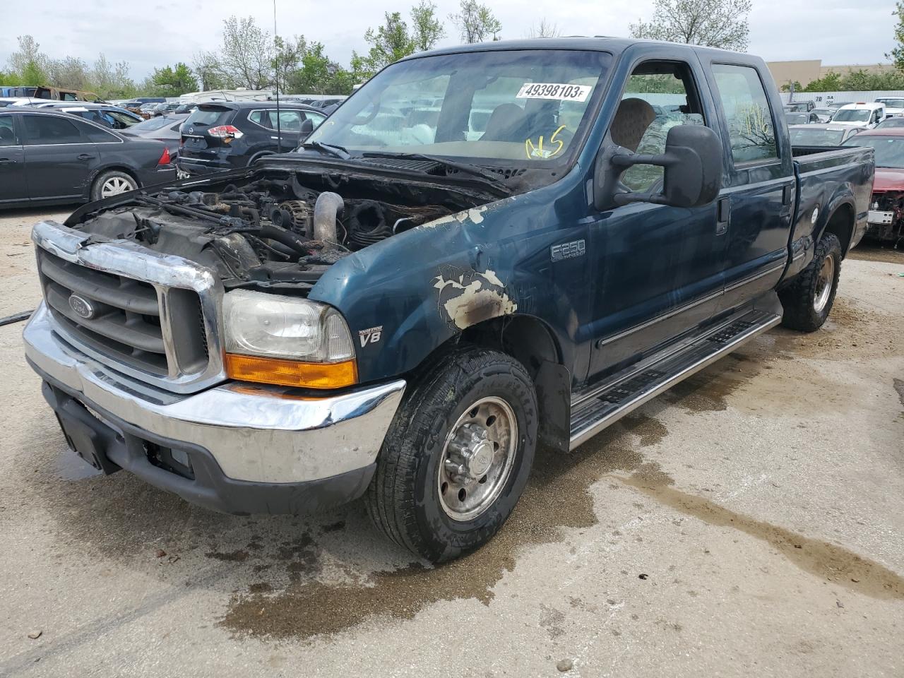 Image 1 of 1999 FORD F250 SUPER DUTY 1999 with VIN 1FTNW20F6XEA92832