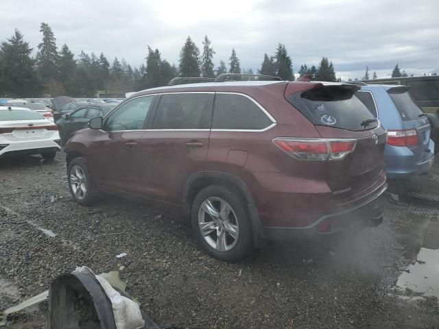 Image 2 of 2015 TOYOTA HIGHLANDER LIMITED 2015 with VIN 5TDDKRFH2FS159346