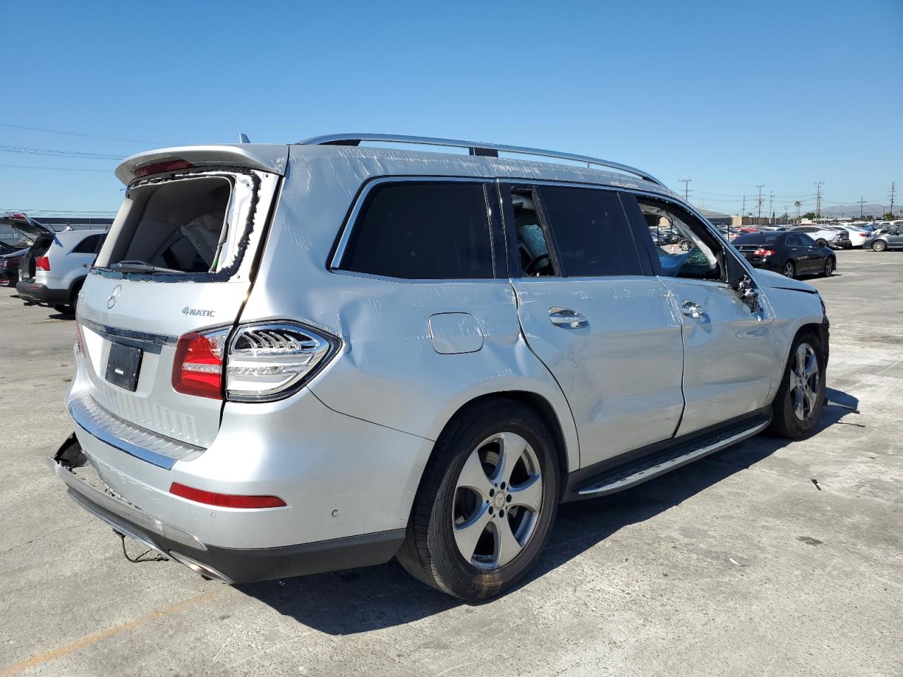 Obraz 3 z 2017 MERCEDES-BENZ GLS 450 4MATIC 2017 z VIN 4JGDF6EE8HA751839