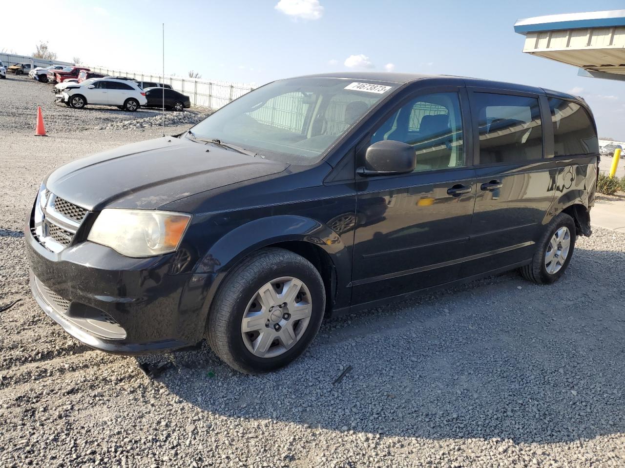 Obraz 1 z 2012 DODGE GRAND CARAVAN SE 2012 z VIN 2C4RDGBG6CR217755