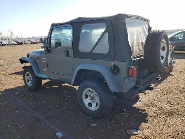 Изображение 2 2000 JEEP WRANGLER / TJ SPORT 2000 с VIN 1J4FA49S0YP770277