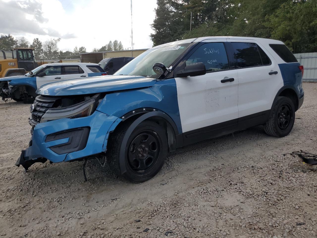 Obraz 1 z 2017 FORD EXPLORER POLICE INTERCEPTOR 2017 z VIN 1FM5K8AR4HGD60415
