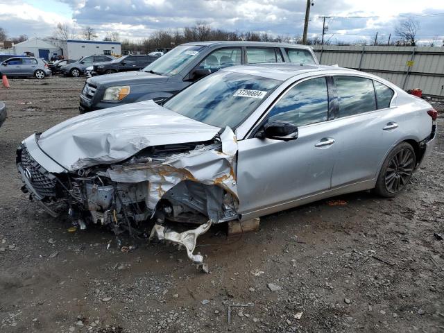 Image 1 of 2020 INFINITI Q50 RED SPORT 400 2020 with VIN JN1FV7AR5LM660195