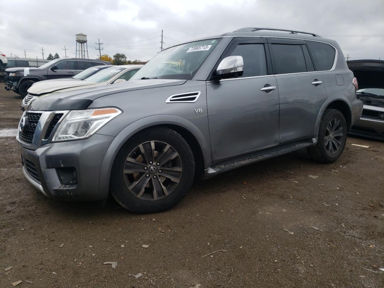 Image 1 of 2018 NISSAN ARMADA SV 2018 with VIN JN8AY2NC1J9552295