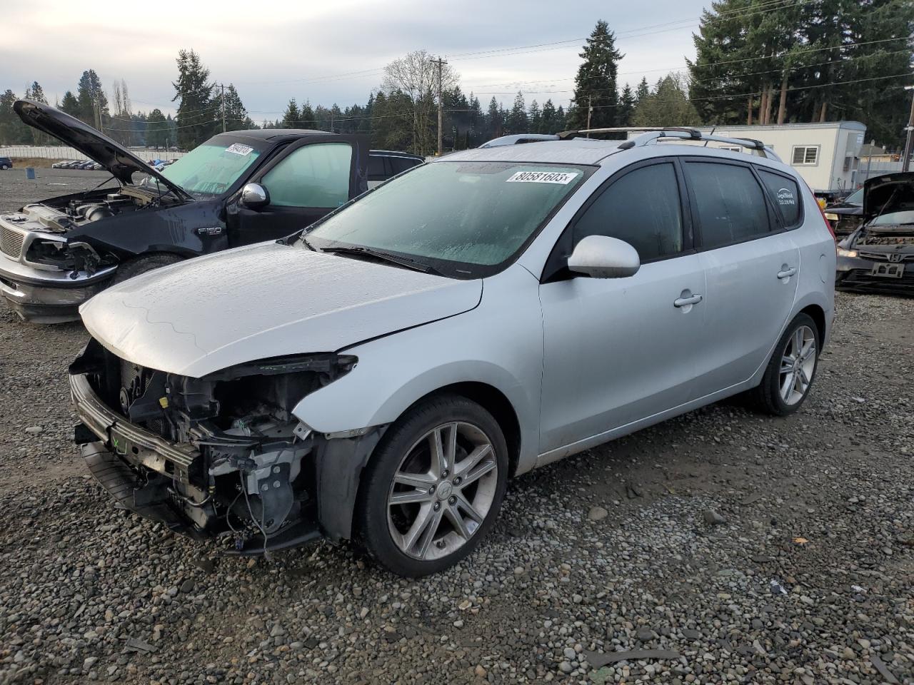 Image 1 of 2012 HYUNDAI ELANTRA TOURING GLS 2012 with VIN KMHDC8AE3CU136682