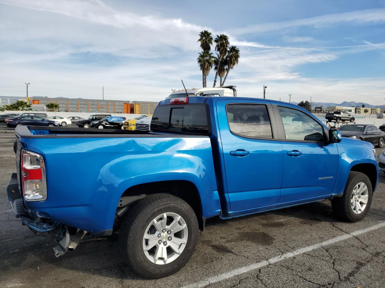 Изображение 3 2022 CHEVROLET COLORADO LT 2022 с VIN 1GCGSCEN1N1107624