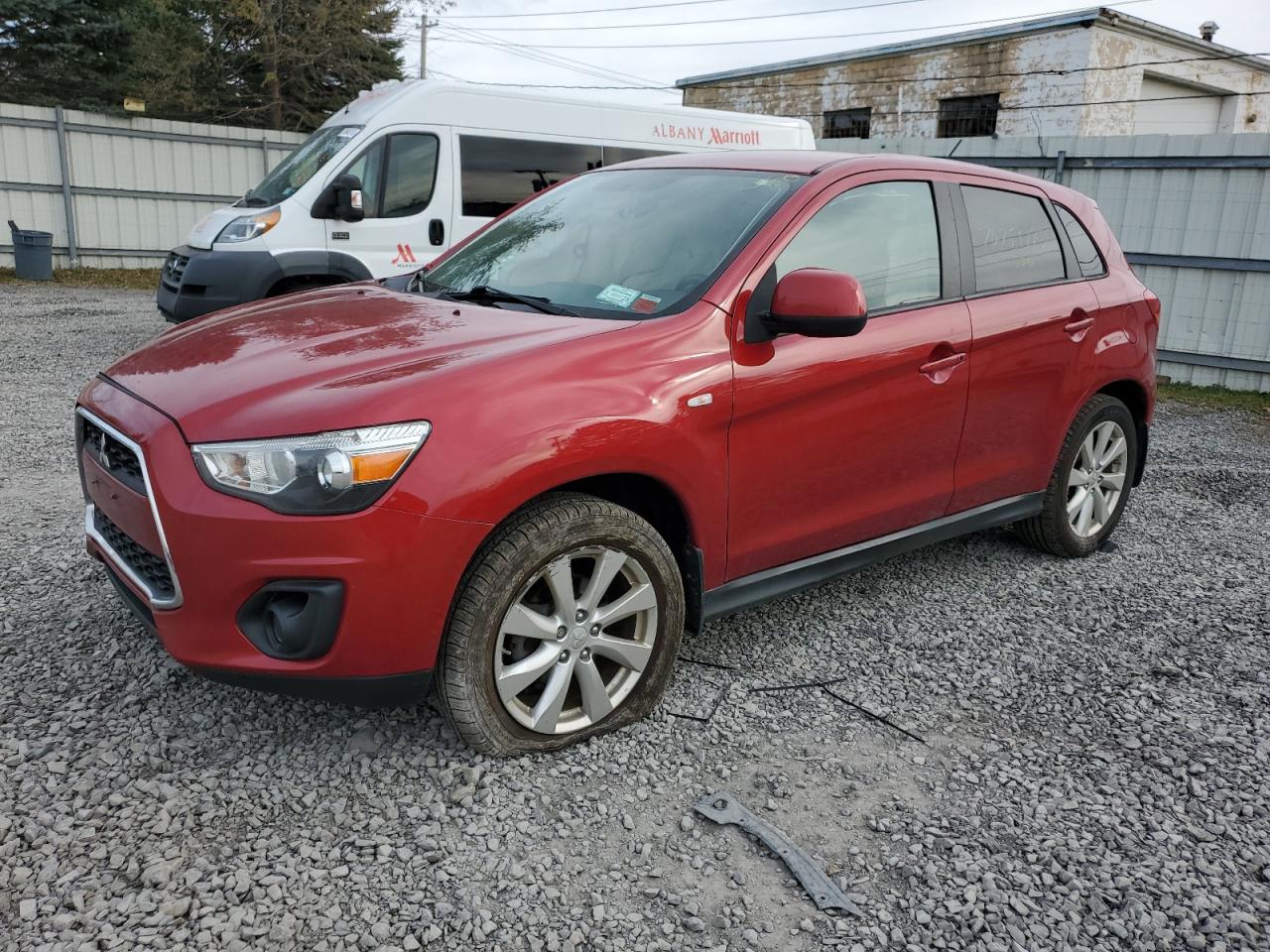 Image 1 of 2014 MITSUBISHI OUTLANDER SPORT ES 2014 with VIN 4A4AR3AU4EE033230