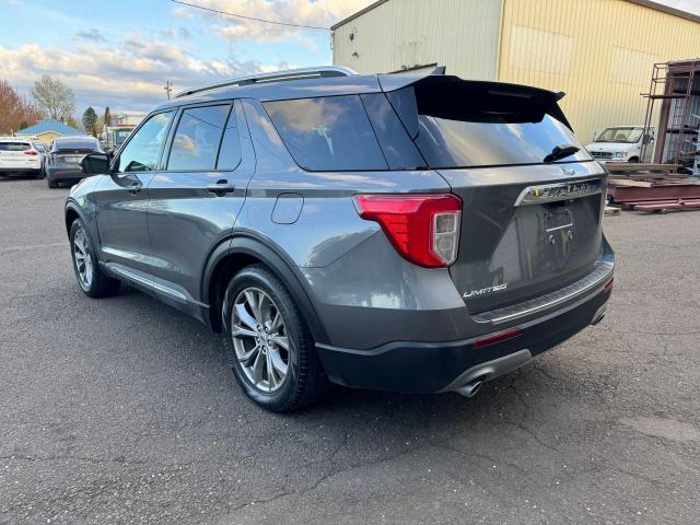 Image 3 of 2021 FORD EXPLORER LIMITED 2021 with VIN 1FMSK7FHXMGA63866