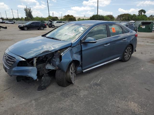 Image 1 of 2016 HYUNDAI SONATA SPORT 2016 with VIN 5NPE34AF8GH377776