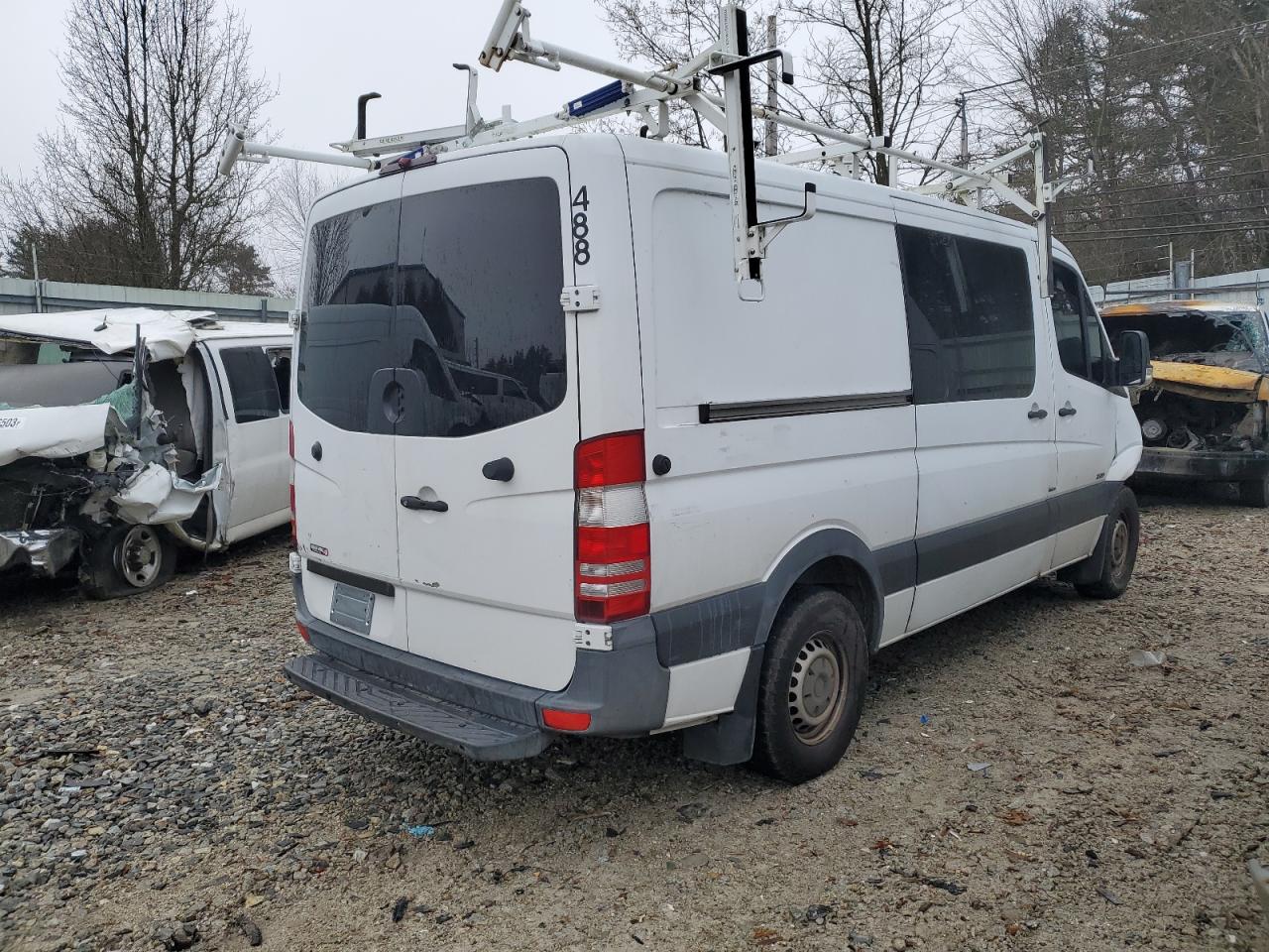 Image 3 of 2012 MERCEDES-BENZ SPRINTER 2500 2012 with VIN WD3PE7CCXC5721037