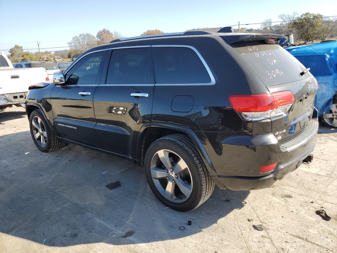Image 2 of 2015 JEEP GRAND CHEROKEE OVERLAND 2015 with VIN 1C4RJFCG3FC783094